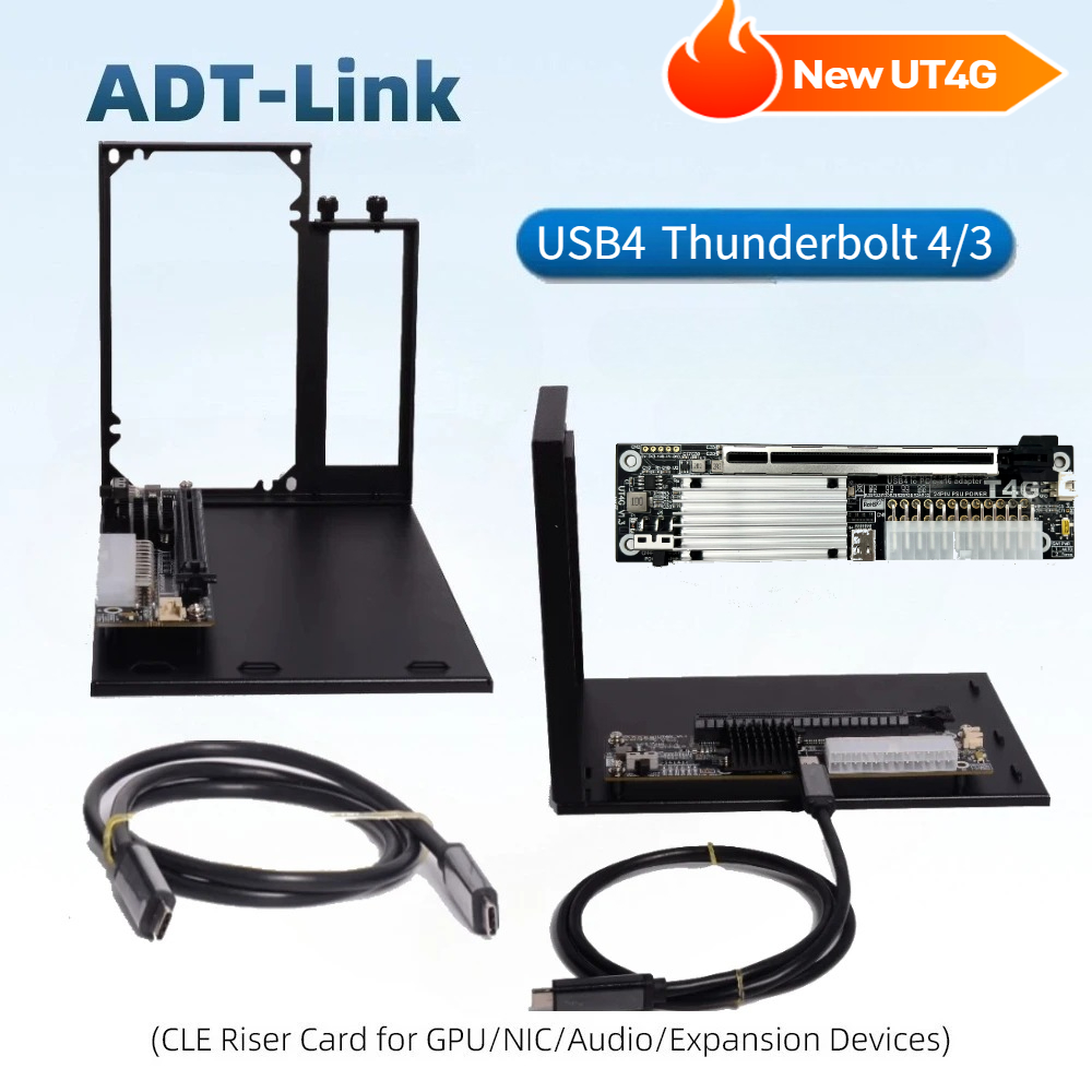 EGPU Thunderbolt 4/3 TB3/TB4 T - Pcie 5.0 Gpu Riser Cable 评论和价格