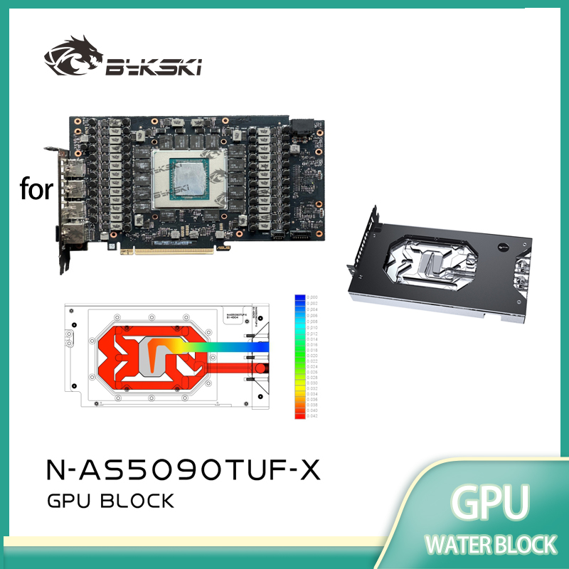 Bykski N-AS5090TUF-X GPU Water - Gpu Mining Rig Frame 8 Gpu 评论和价格