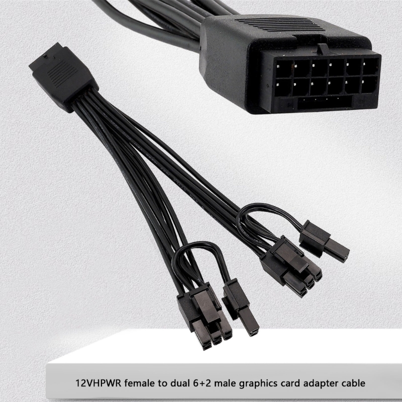 16 Pin Female To Dual 8 Pin(6+ - Dual 8Pin To 16Pin 12Vhpwr Cable 评论和价格
