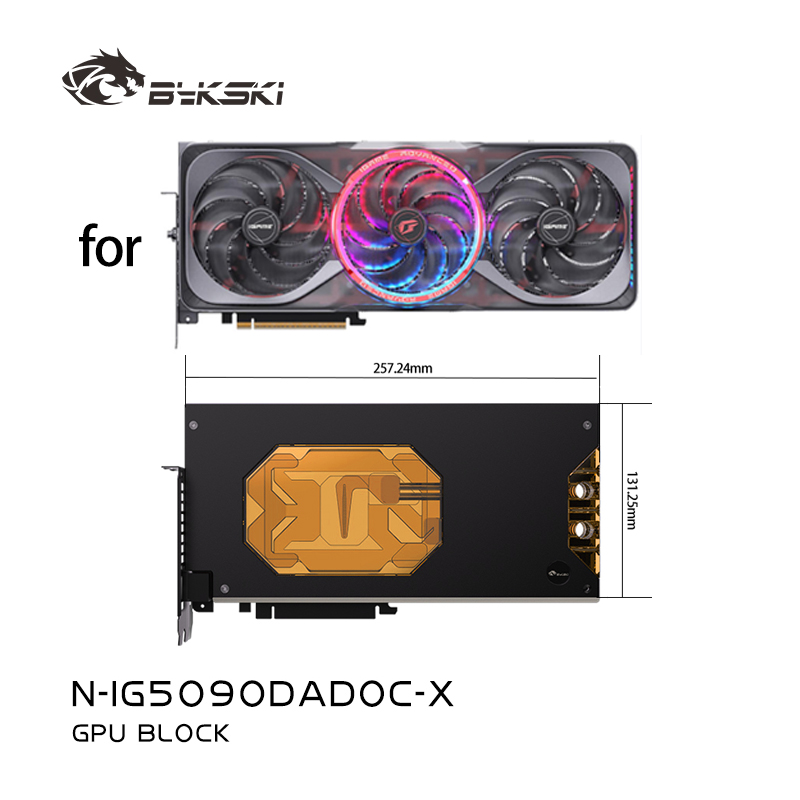 Bykski GPU Block for Colorful - Rtx 5090 32Gb 评论和价格