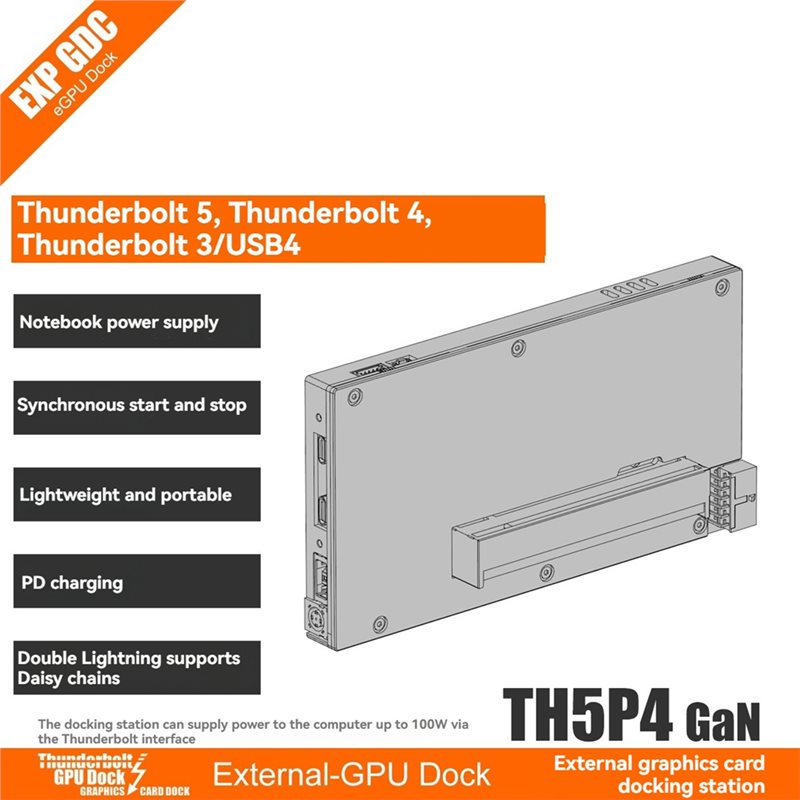 X64A-EGPU Dock External Graphi - Gpu External Dock Egpu Thunderbolt 4 评论和价格